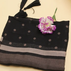 شال نخی طرح دار آیسا (کد 02)