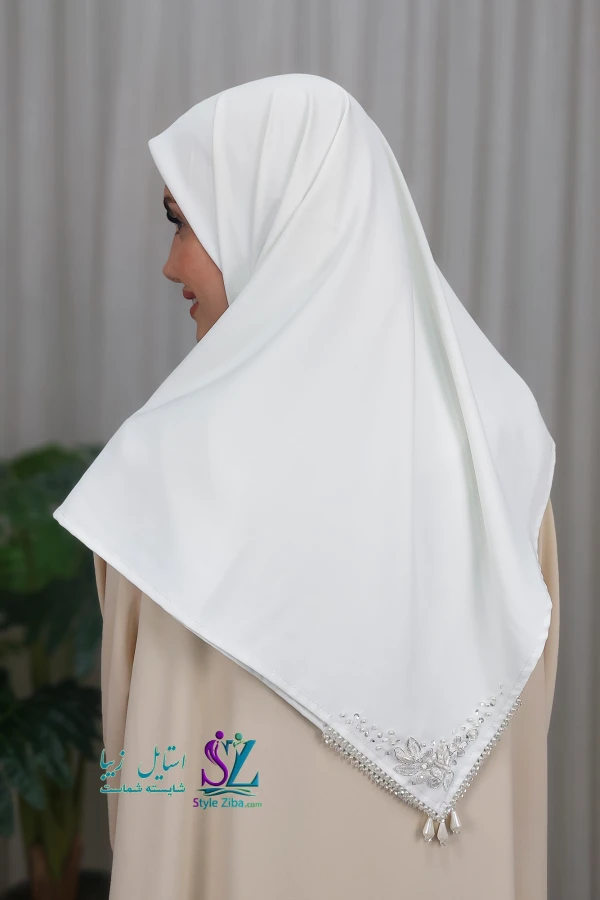 روسری مجلسی عروس ارغوان
