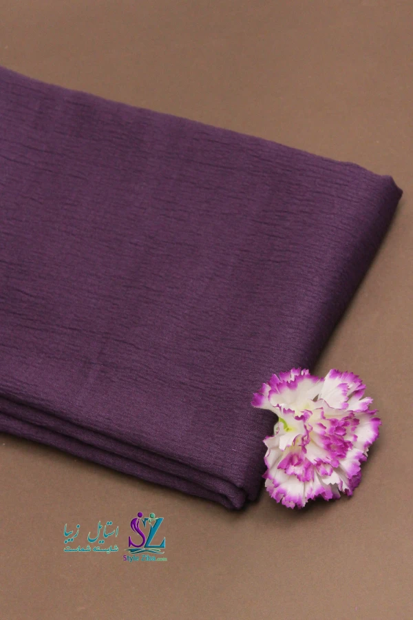 شال نخی پلیسه مهرخ (کد 02)