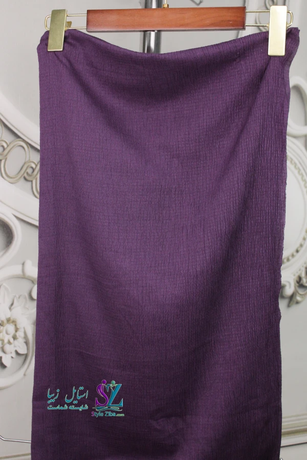 شال نخی پلیسه مهرخ (کد 02)