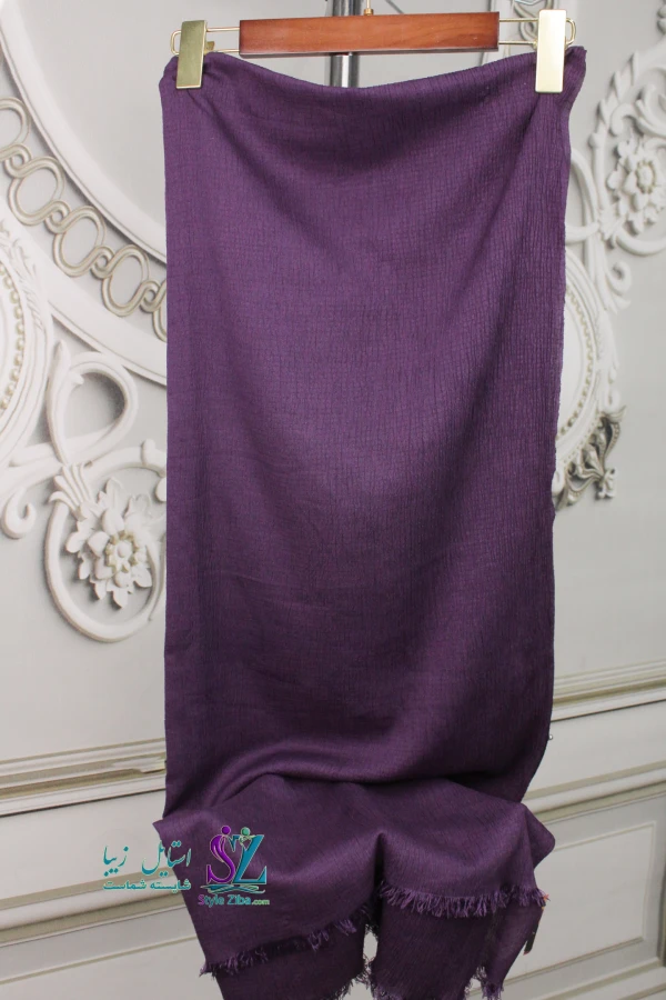 شال نخی پلیسه مهرخ (کد 02)