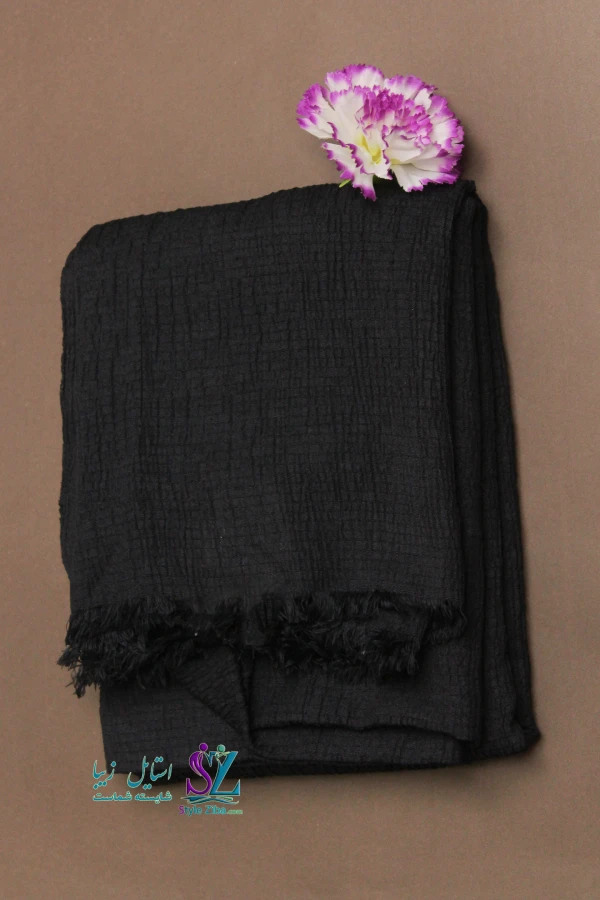 شال نخی پلیسه مهرخ (کد 03)