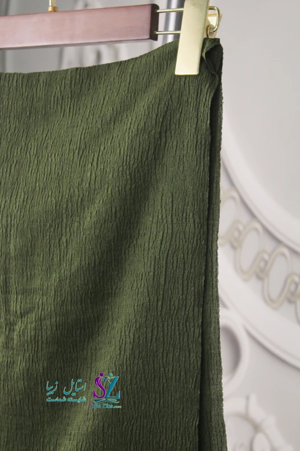 شال نخی پلیسه مهرخ (کد 04)