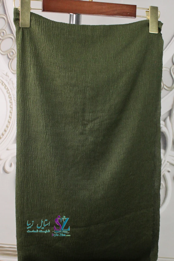 شال نخی پلیسه مهرخ (کد 04)