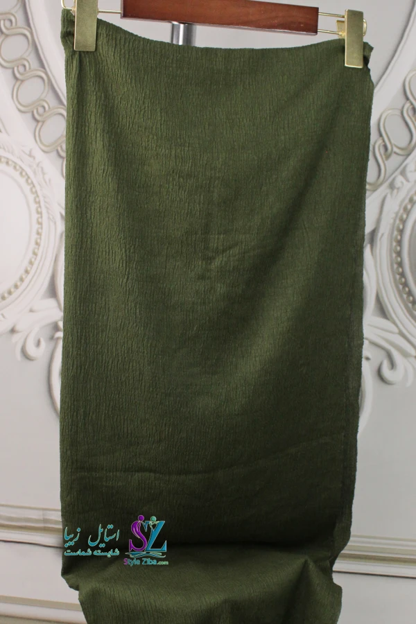 شال نخی پلیسه مهرخ (کد 04)