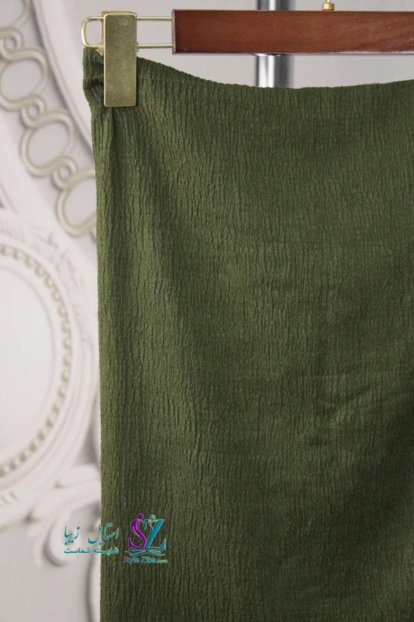 شال نخی پلیسه مهرخ (کد 04)