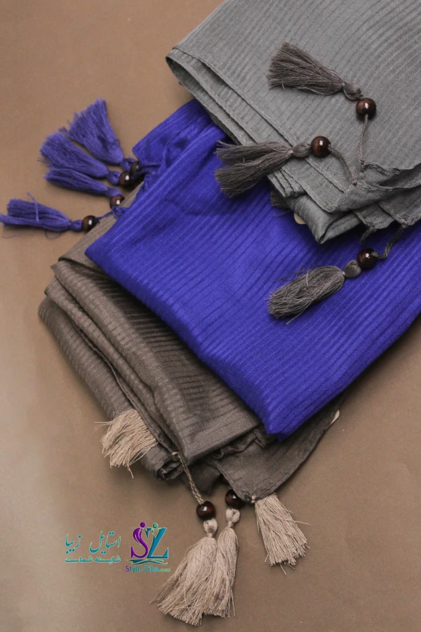 شال حریر میلی نیلسا (کد 01)