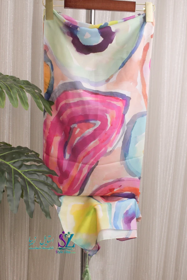 شال آبرنگی نیکا (کد 01)