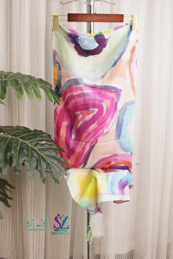 شال آبرنگی نیکا (کد 01)