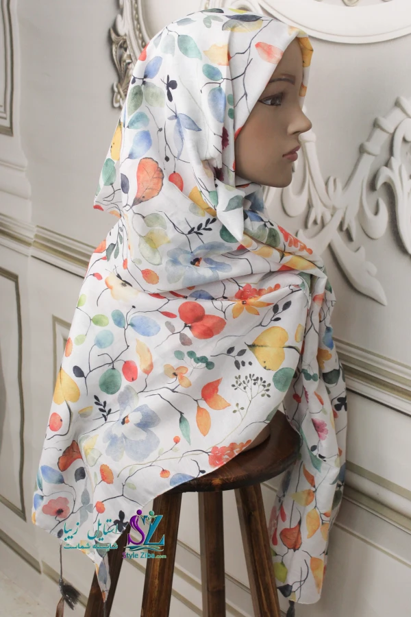 شال آبرنگی نیکا (کد 02)