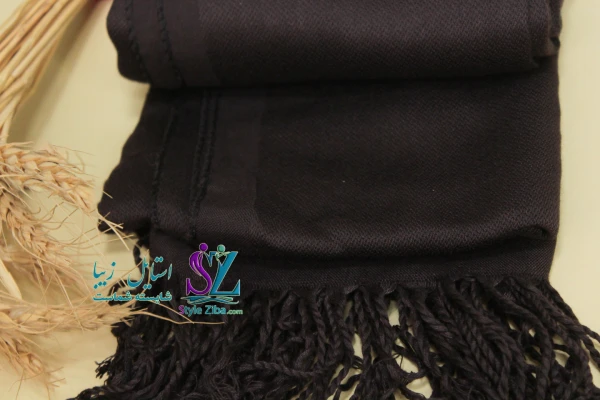 شال نخی ساده نورین (کد 01)