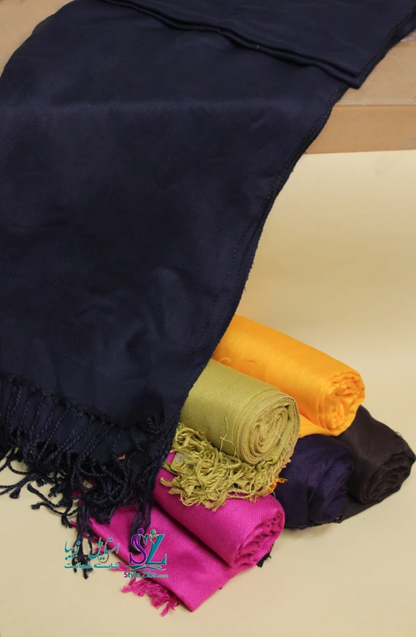 شال نخی ساده نورین (کد 03)