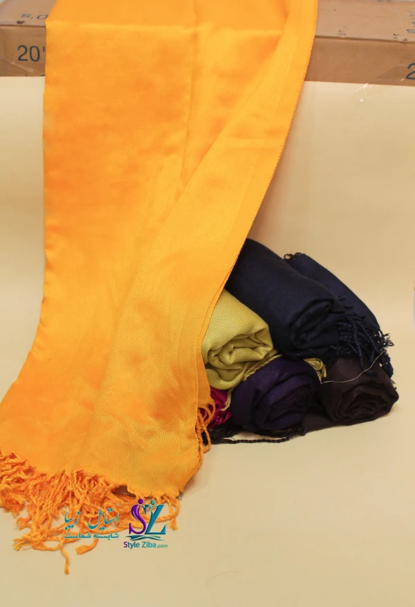 شال نخی ساده نورین (کد 04)