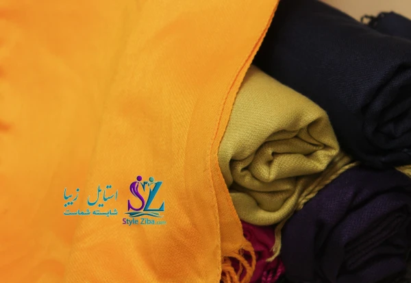 شال نخی ساده نورین (کد 04)