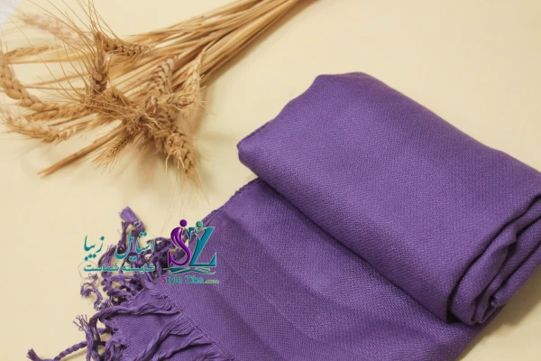 شال نخی ساده نورین (کد 06)