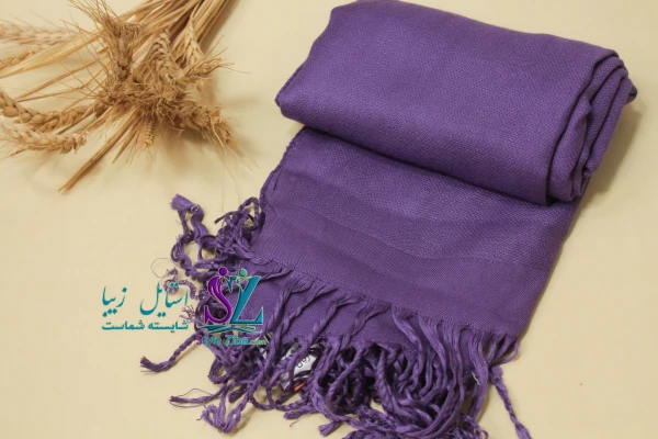 شال نخی ساده نورین (کد 06)