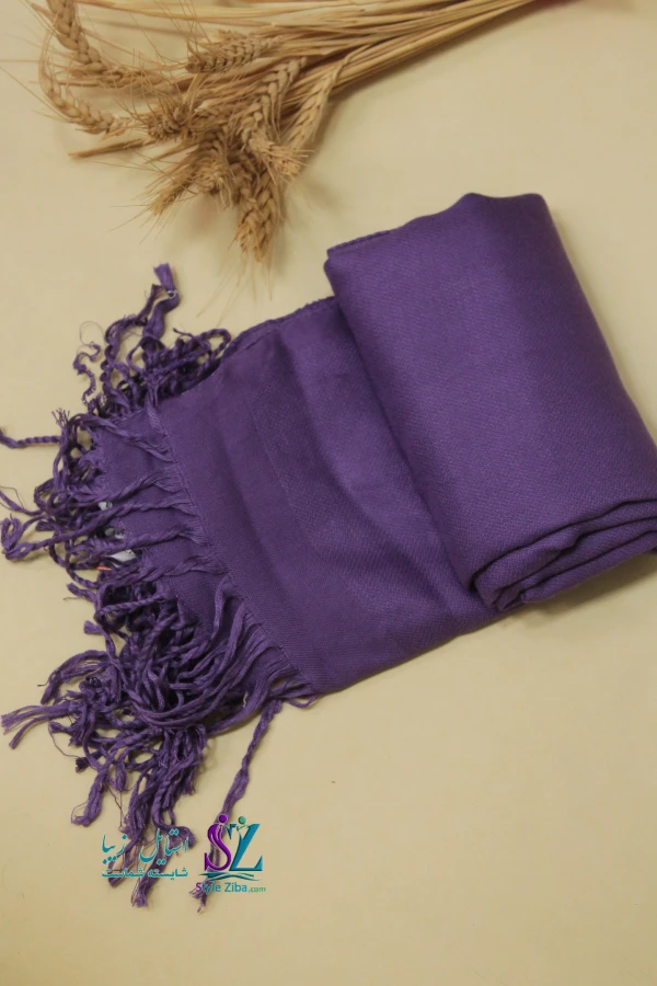 شال نخی ساده نورین (کد 06)