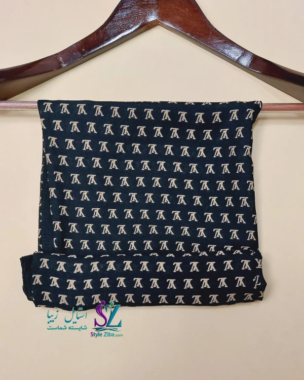 روسری نخی مشکی ایلدا