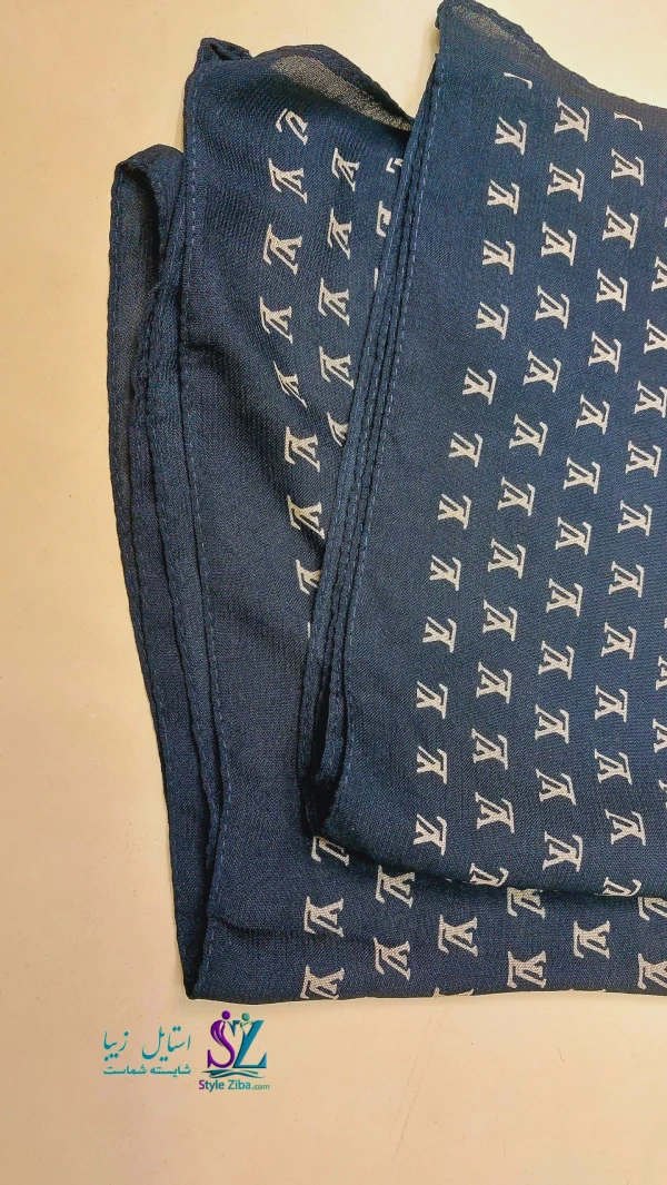 روسری نخی مشکی ایلدا