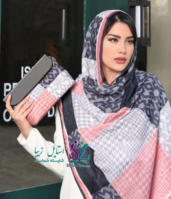 ست کیف و شال (طرح 1)