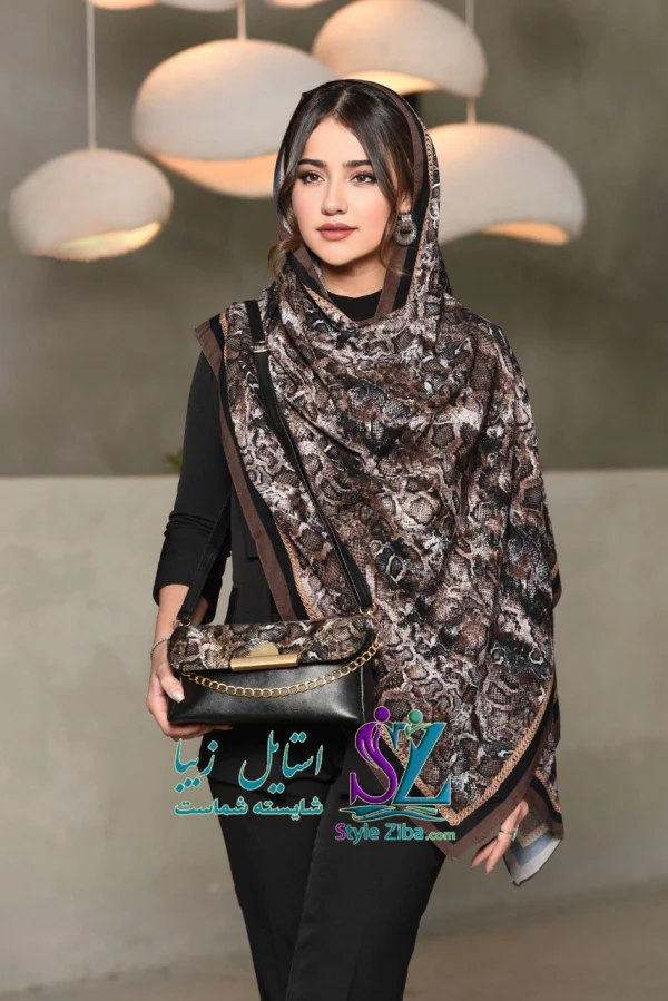 ست کیف و شال (طرح 2)