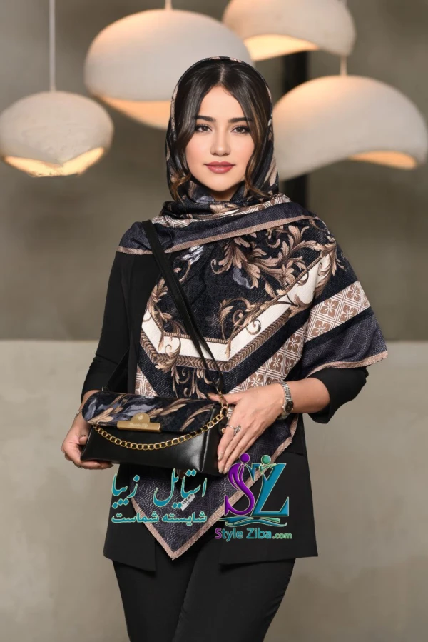 ست کیف و شال (طرح 4)