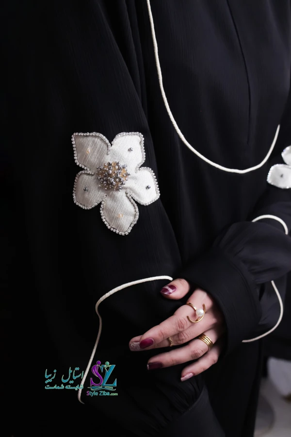 عبا زنانه مجلسی پیچک