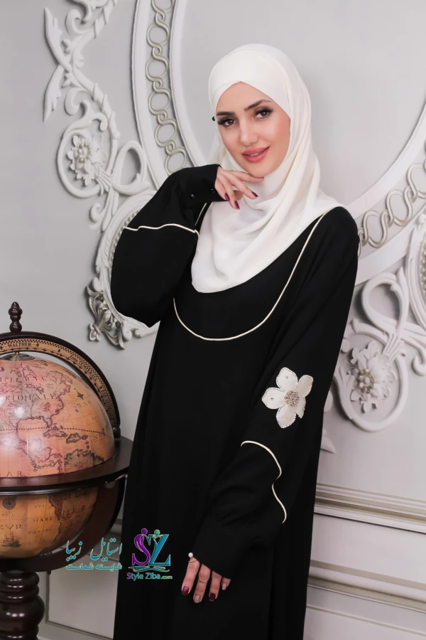 عبا زنانه مجلسی پیچک