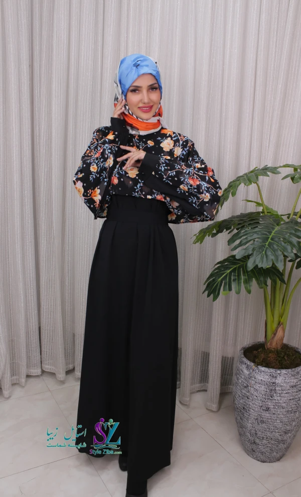 عبا زنانه رامینا (طرح2)