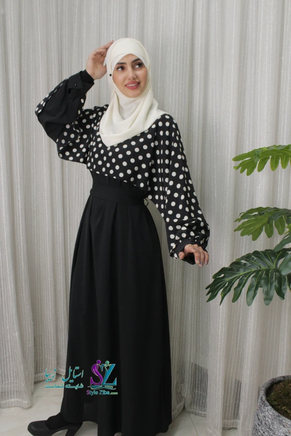 عبا زنانه رامینا (طرح 3)