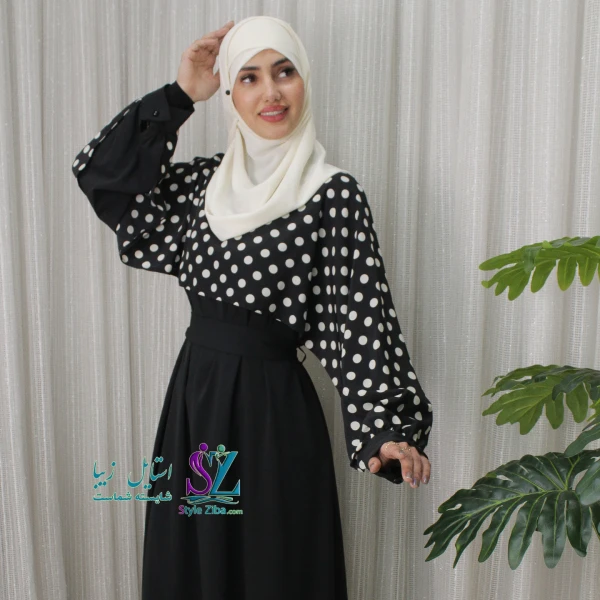 عبا زنانه رامینا (طرح 3)