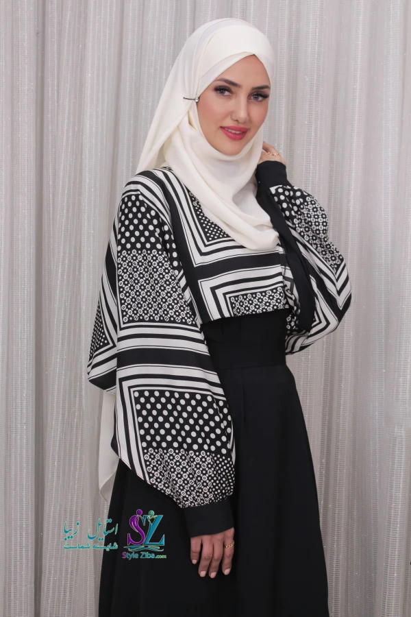 عبا زنانه رامینا (طرح 4)