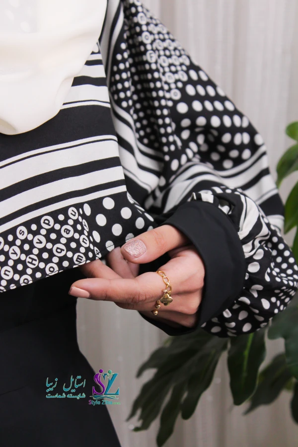 عبا زنانه رامینا (طرح 4)