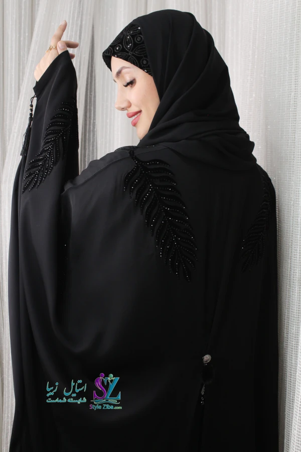 عبا زنانه مجلسی پادمیرا