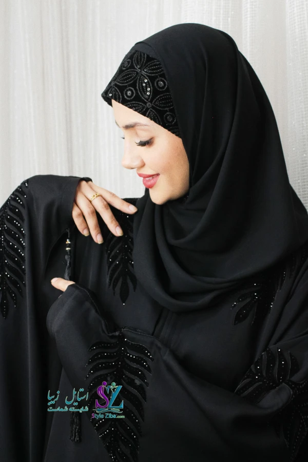 عبا زنانه مجلسی پادمیرا