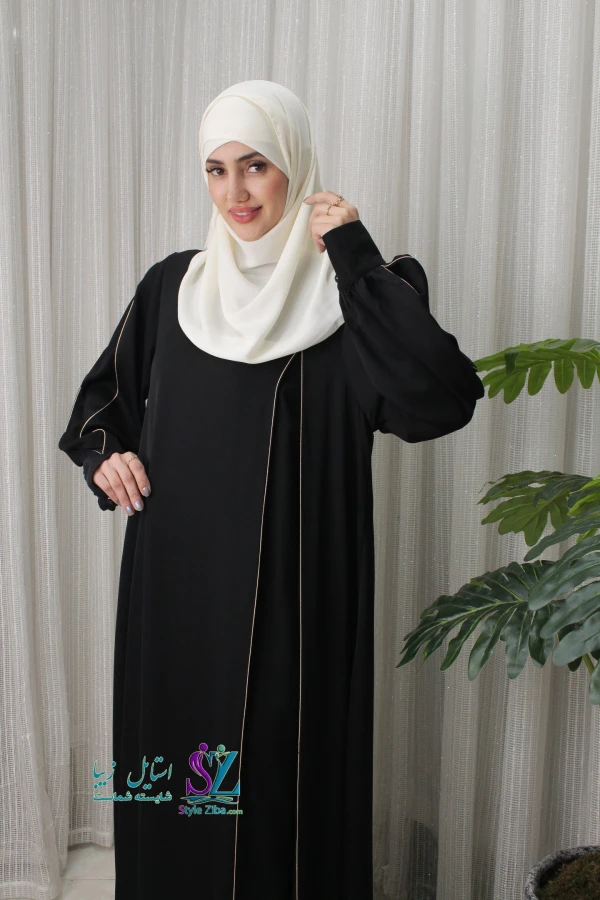 مانتو عبایی پیله دار طنان