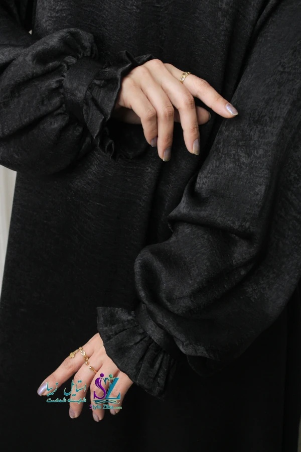 عبا زنانه مشکی غزاله