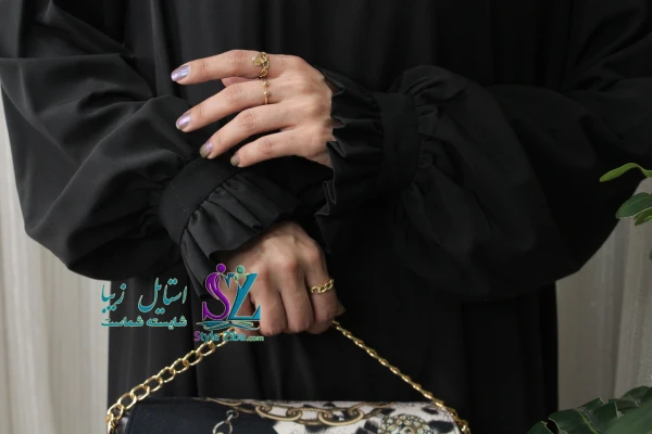 عبا زنانه کژال (مشکی)