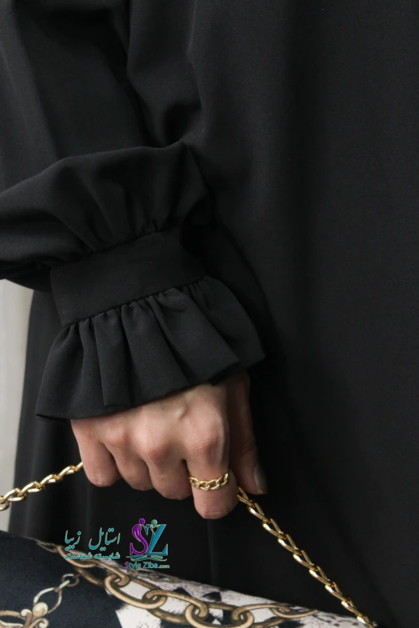 عبا زنانه کژال (مشکی)