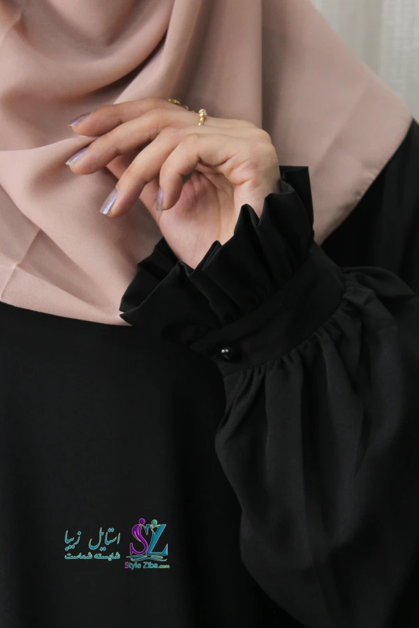 عبا زنانه کژال (مشکی)