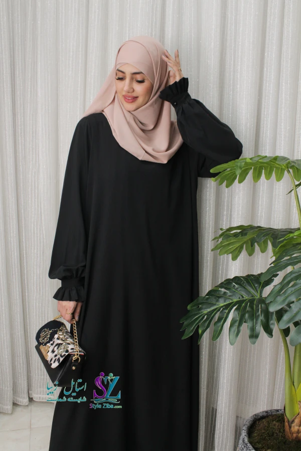 عبا زنانه کژال (مشکی)