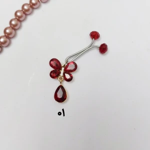 گیره روسری مهربان مجلسی پروانه(01)