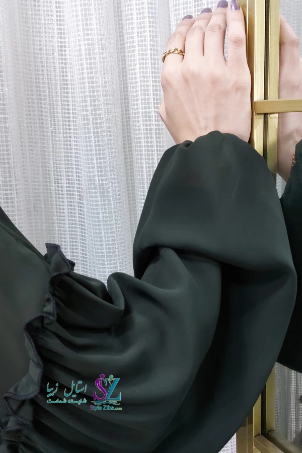 عبا زنانه عربی توسکا (سبز)