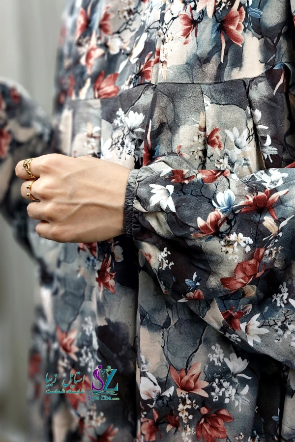 چادر نماز آستین دار نخی(طرح 05)