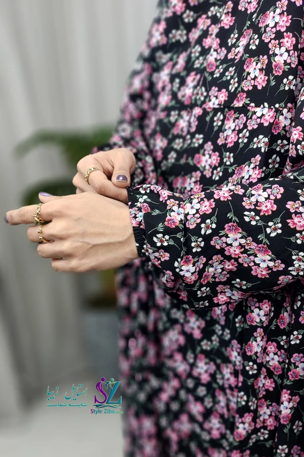 چادر نماز آستین دار نخی (طرح 06)