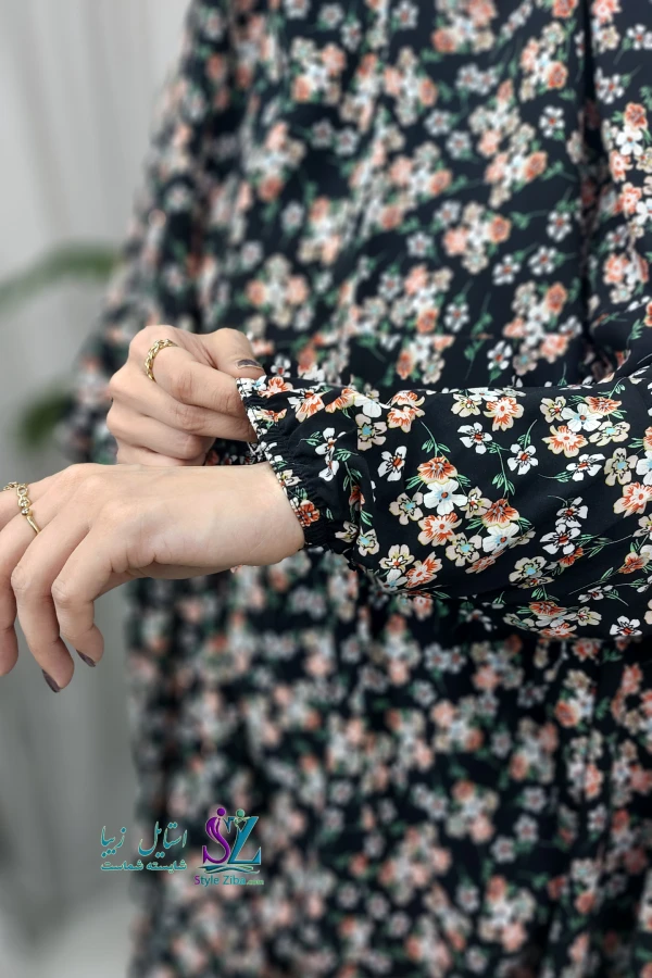 چادر نماز آستین دار نخی (طرح 07)