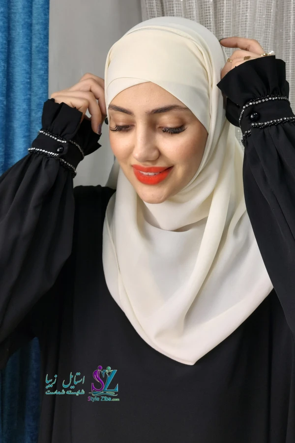 عبا مجلسی مشکی گلابتون