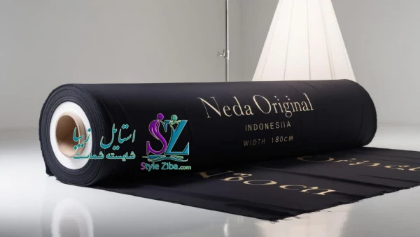 پارچه ندا اصلی اندونزی کدA عرض 180cm