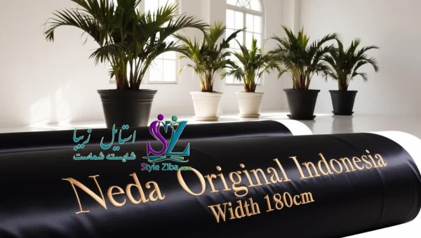 پارچه ندا اصلی اندونزی کدA عرض 180cm