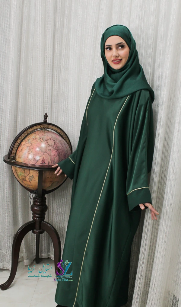 عبا زنانه ماهور سبز